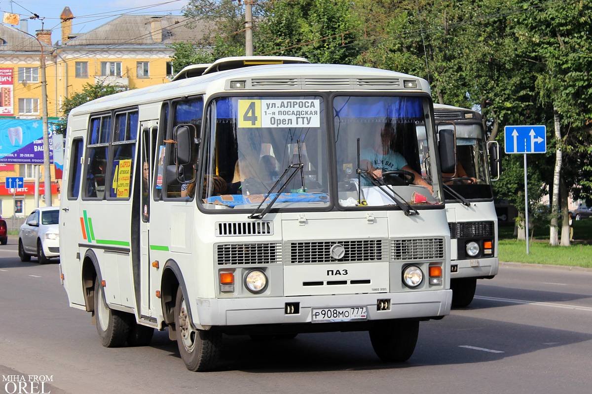 Oryol region, PAZ-32053-110-07 # Р 908 МО 777
