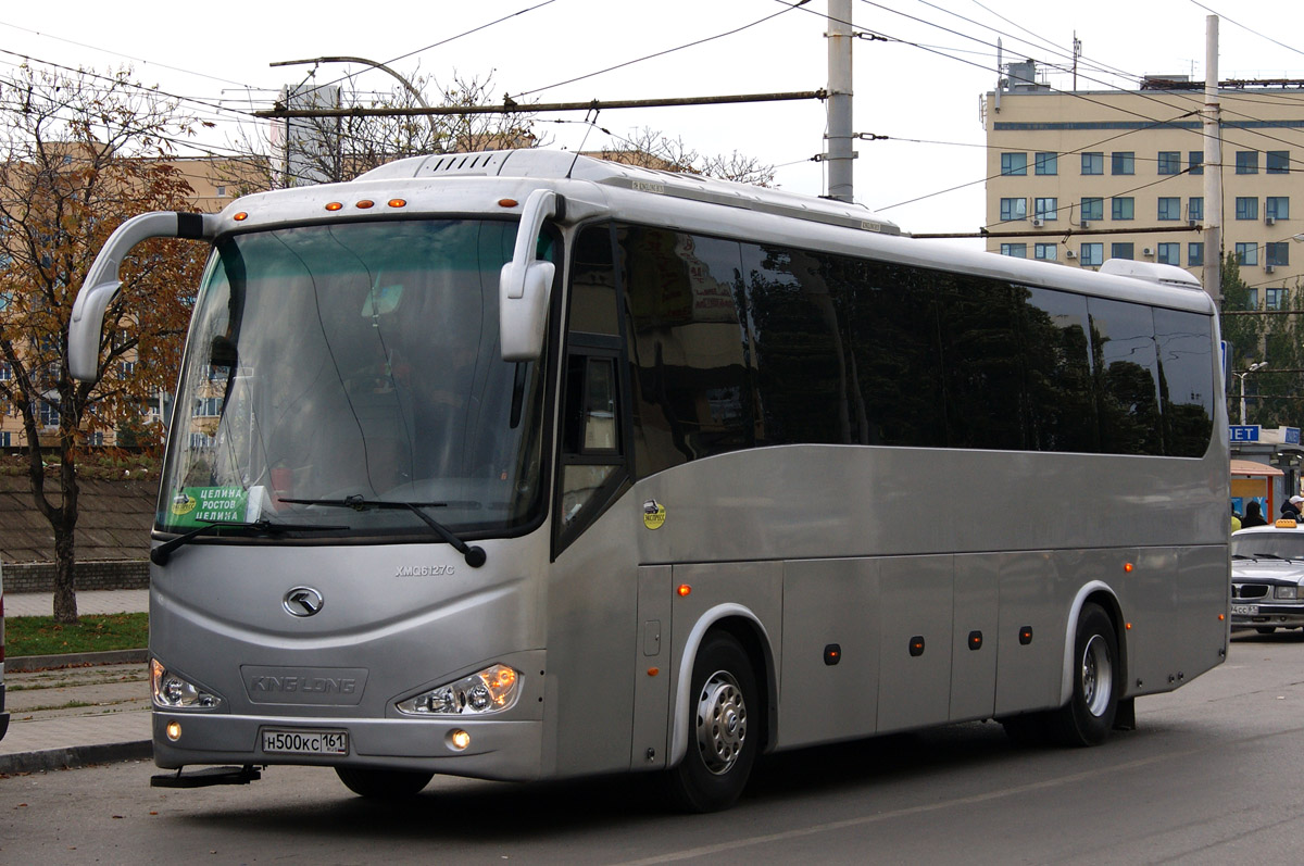 Ростовская область, King Long XMQ6127C № Н 500 КС 161 — Фото — Автобусный  транспорт