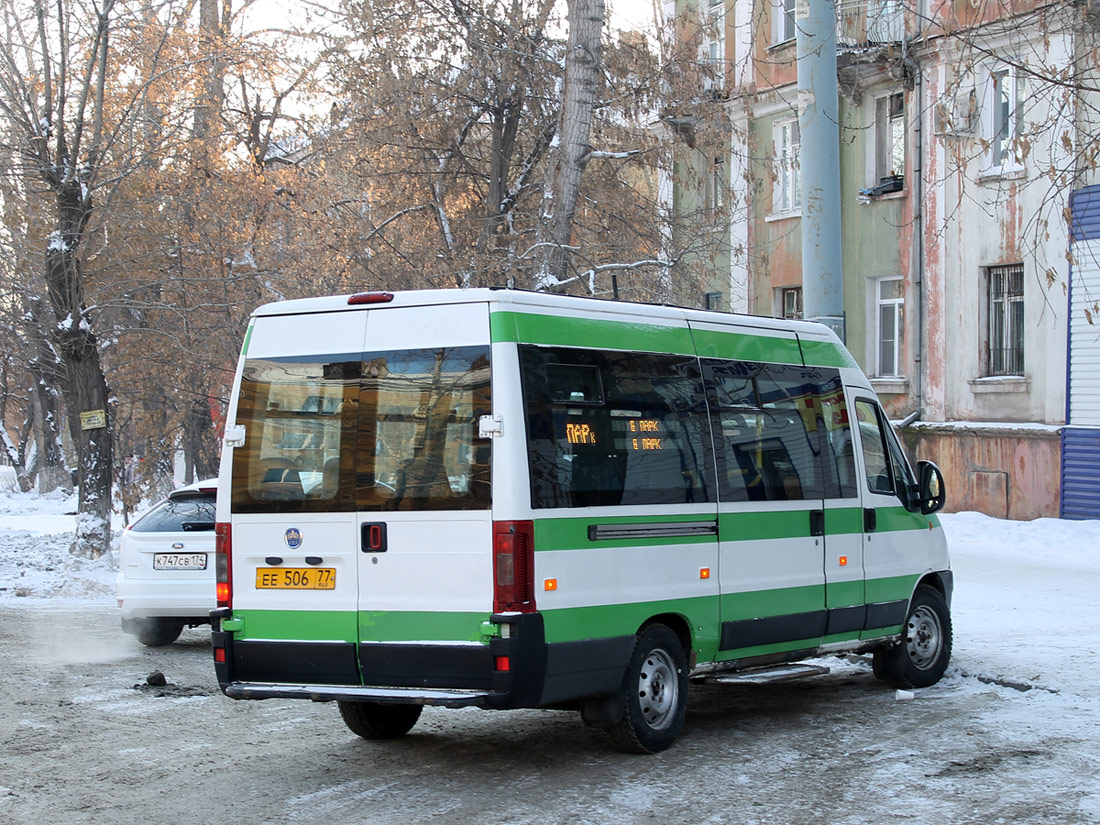 Челябинская область, FIAT Ducato 244 CSMMC-RLL, -RTL № ЕЕ 506 77 — Фото —  Автобусный транспорт