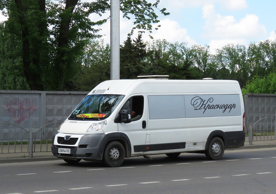 Краснодарский край, Нижегородец-2227SK (Peugeot Boxer) № С 081 НУ 123 —  Фото — Автобусный транспорт