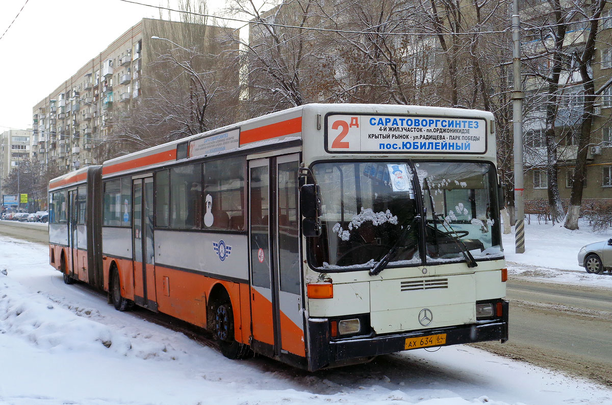 Саратовская область, Mercedes-Benz O405G № АХ 634 64 — Фото — Автобусный  транспорт