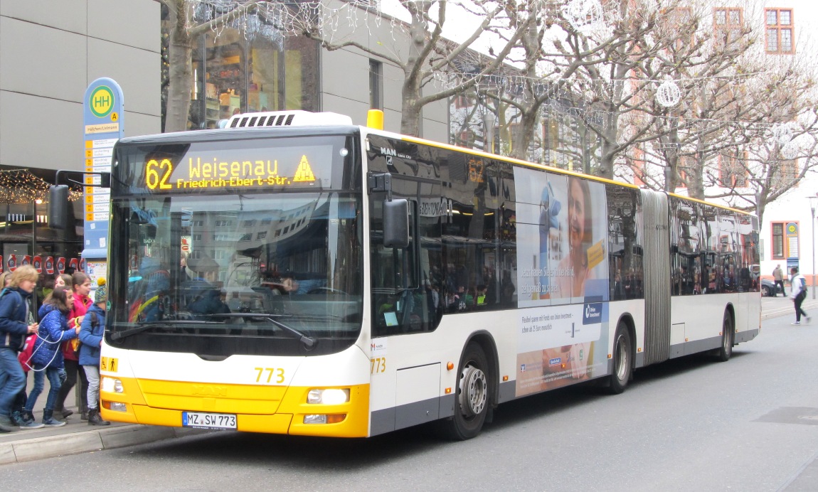 Rhineland-Palatinate, MAN A23 Lion's City G NG313 # 773