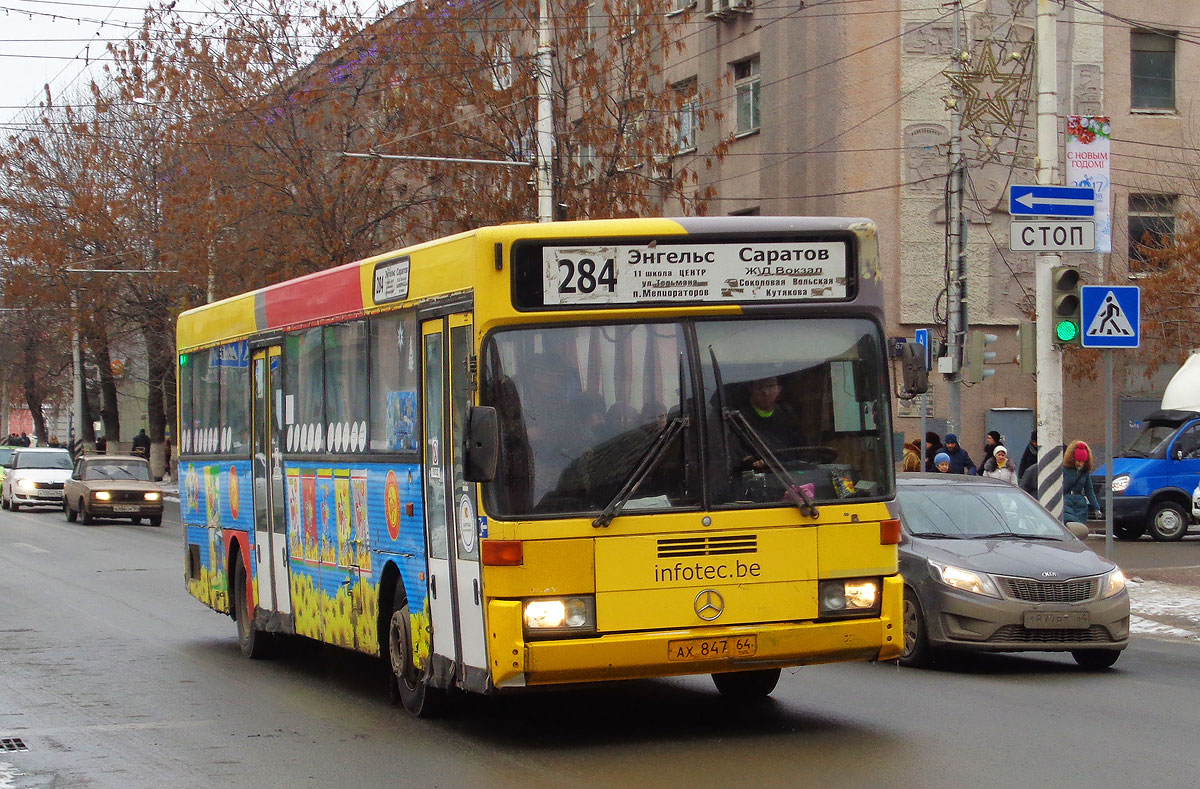 Саратовская область, Mercedes-Benz O405 № АХ 847 64 — Фото — Автобусный  транспорт