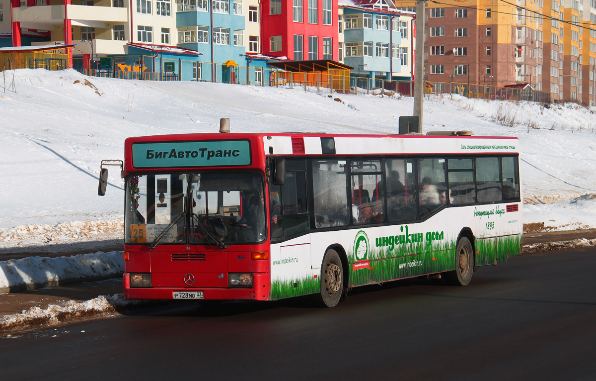 Vladimir region, Mercedes-Benz O405N2 # Р 728 МО 33