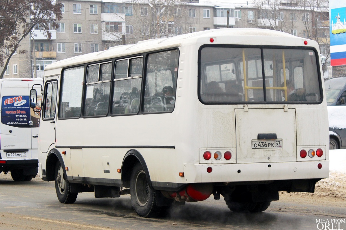 Oryol region, PAZ-32054 # С 436 РК 57