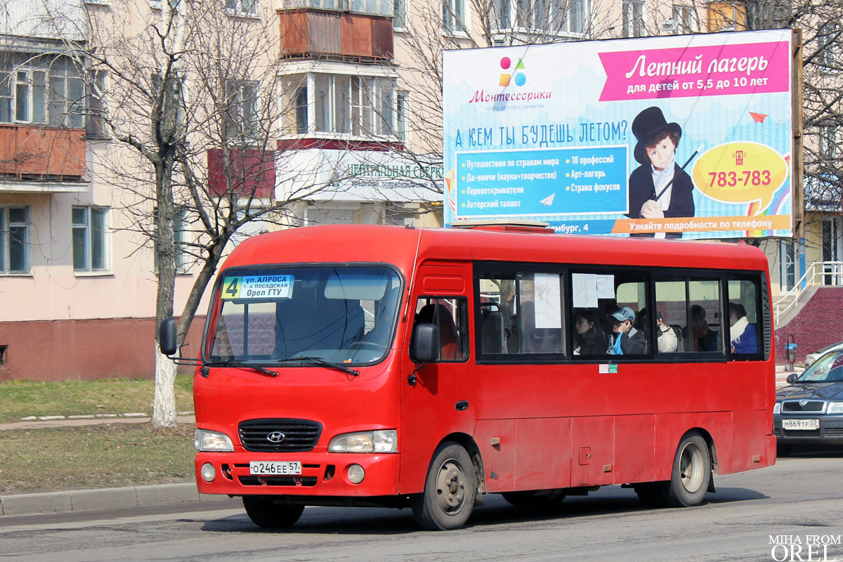 Oryol region, Hyundai County LWB (TagAZ) # О 246 ЕЕ 57