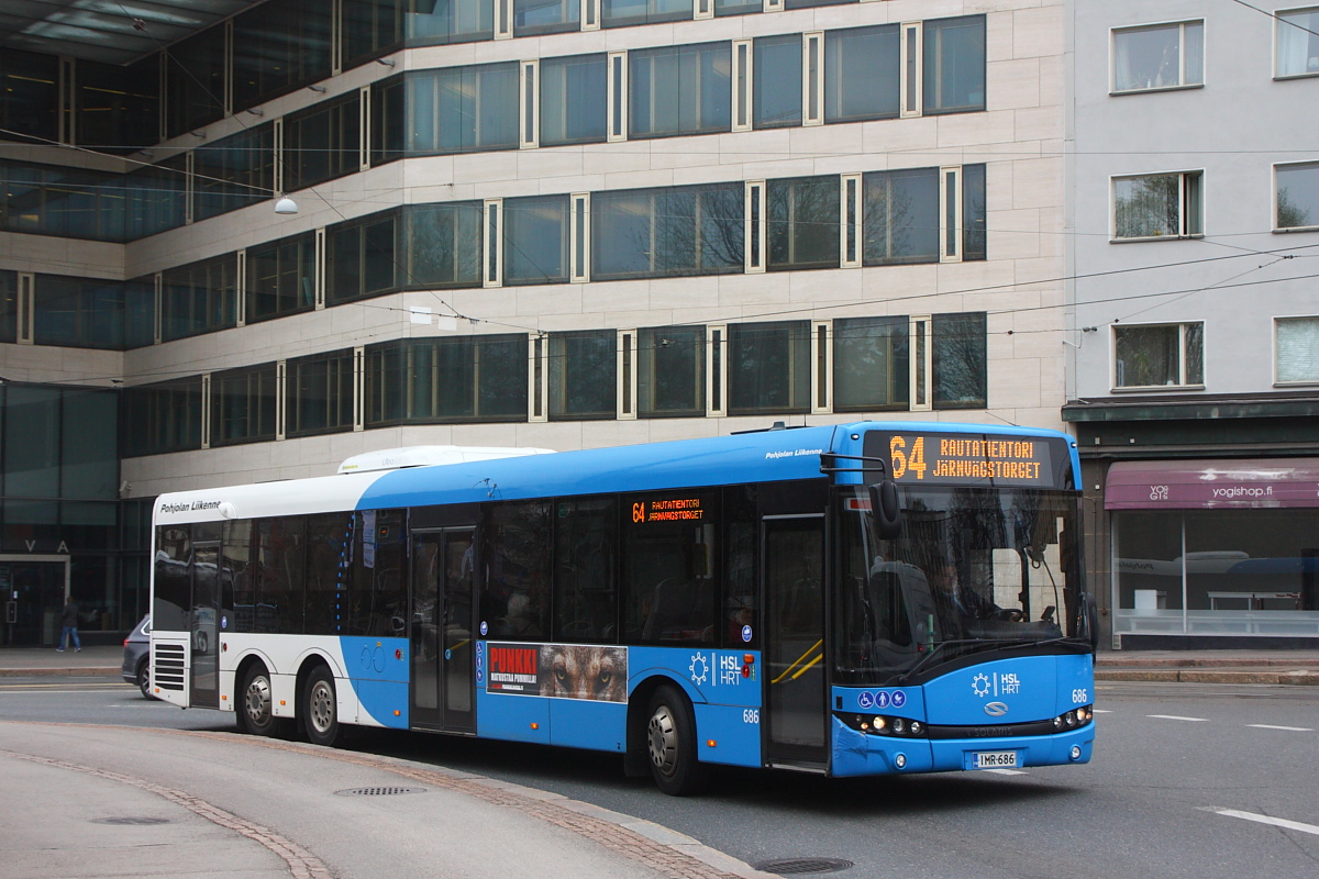 Finland, Solaris Urbino III 15 LE # 686