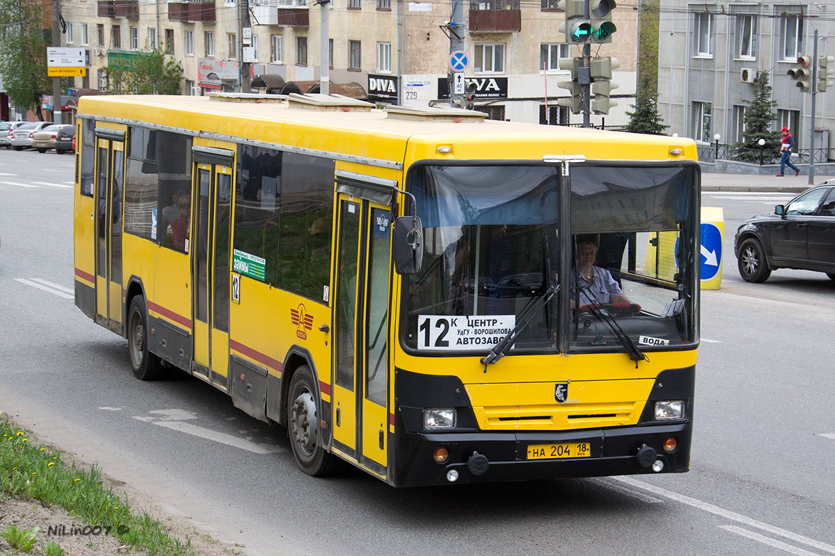 Udmurtia, NefAZ-5299-20-32 # НА 204 18
