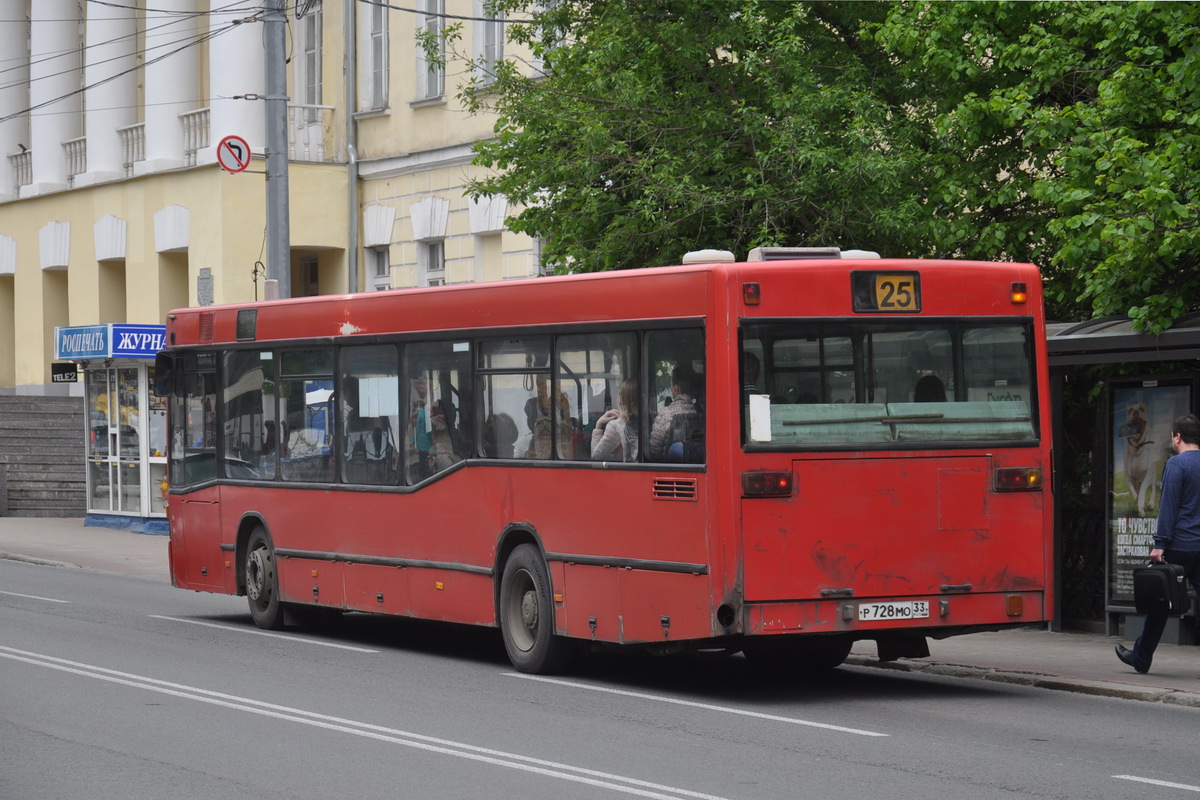 Vladimir region, Mercedes-Benz O405N2 # Р 728 МО 33
