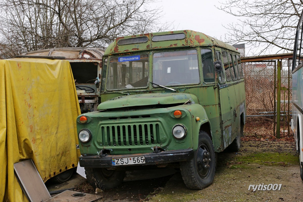 Литва, Автобус ГАЗ-53А № ZSJ 565 — Фото — Автобусный транспорт