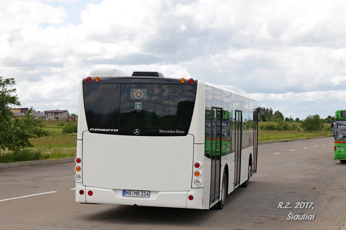 Lithuania, Mercedes-Benz Conecto III # MA-MB 314