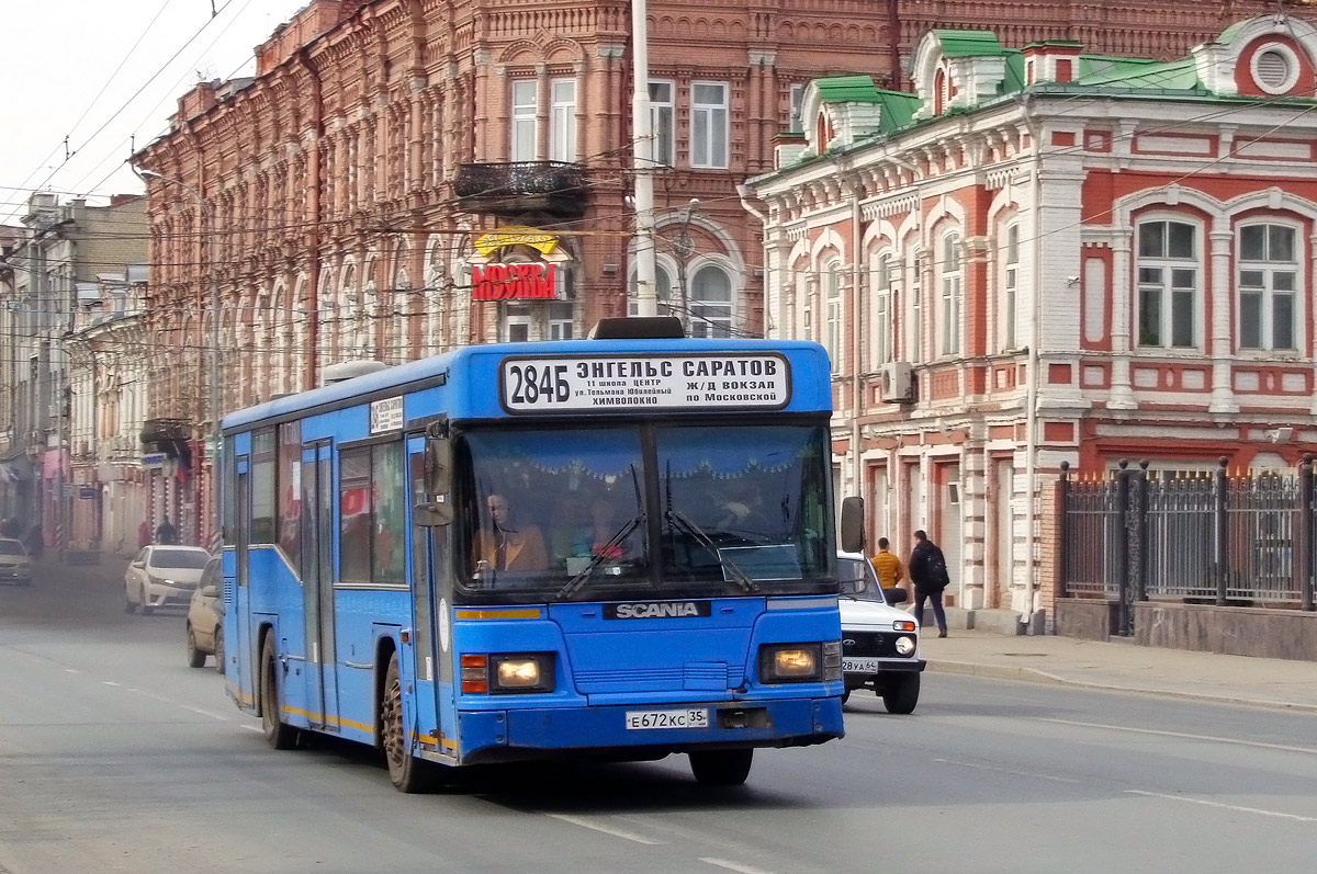 Саратовская область, Scania CN113CLL MaxCi № Е 672 КС 35 — Фото —  Автобусный транспорт