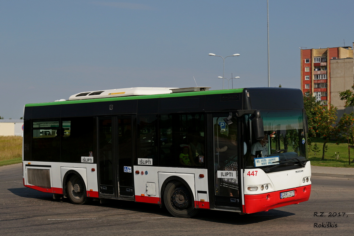 Lithuania, Neoplan N4407 Centroliner # 447