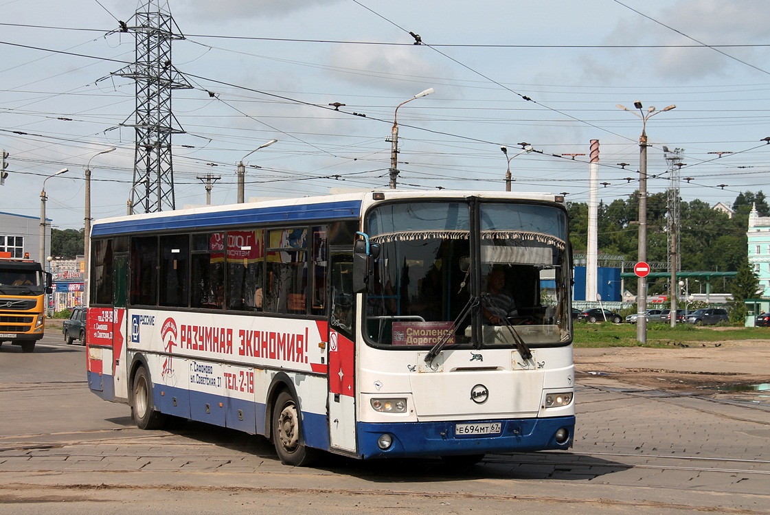 Смоленская область, ЛиАЗ-5256.33-01 (ГолАЗ) № Е 694 МТ 67 — Фото — Автобусный транспорт