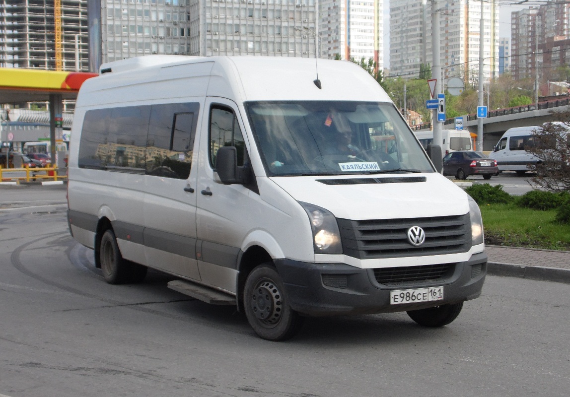 Ростовская область, Луидор-223700 (Volkswagen Crafter) № Е 986 СЕ 161 —  Фото — Автобусный транспорт