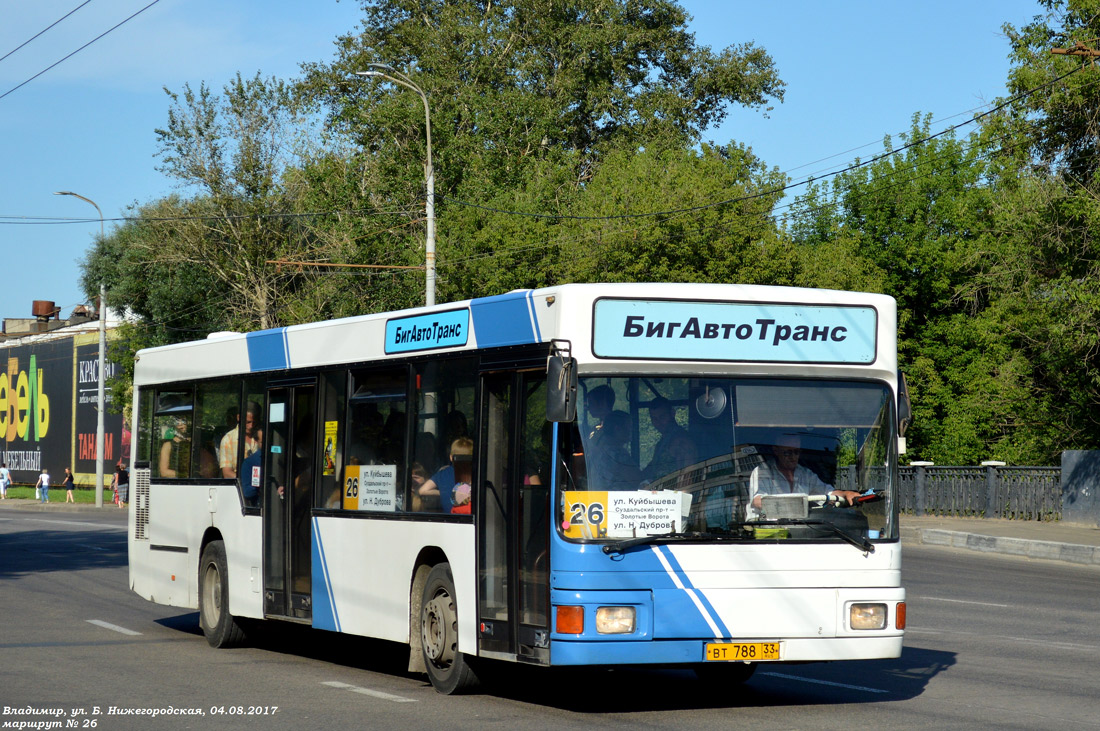 Vladimir region, MAN A10 NL202 # ВТ 788 33