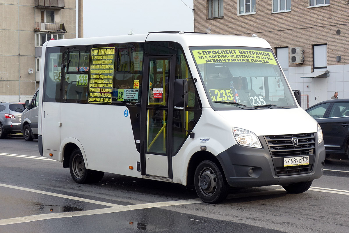 Санкт-Петербург, ГАЗ-A64R42 Next № У 468 УС 178 — Фото — Автобусный  транспорт