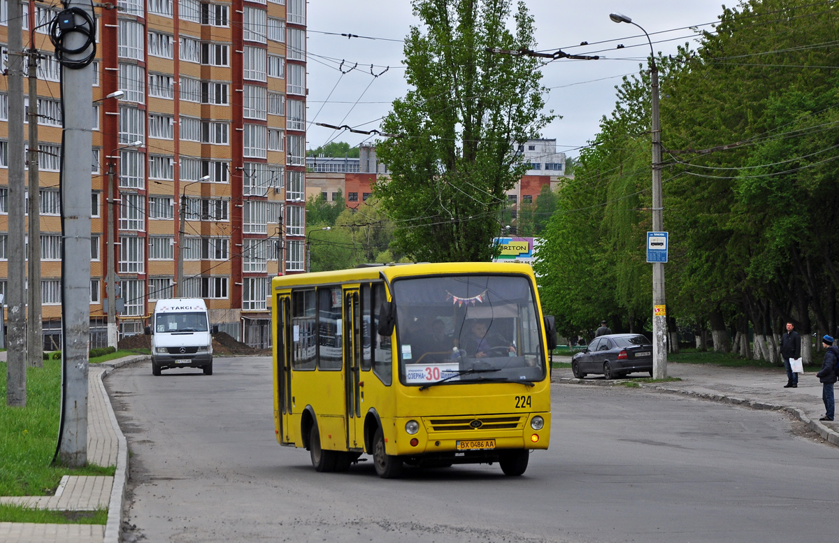 Хмельницкая область, Богдан А06921 № 224 — Фото — Автобусный транспорт