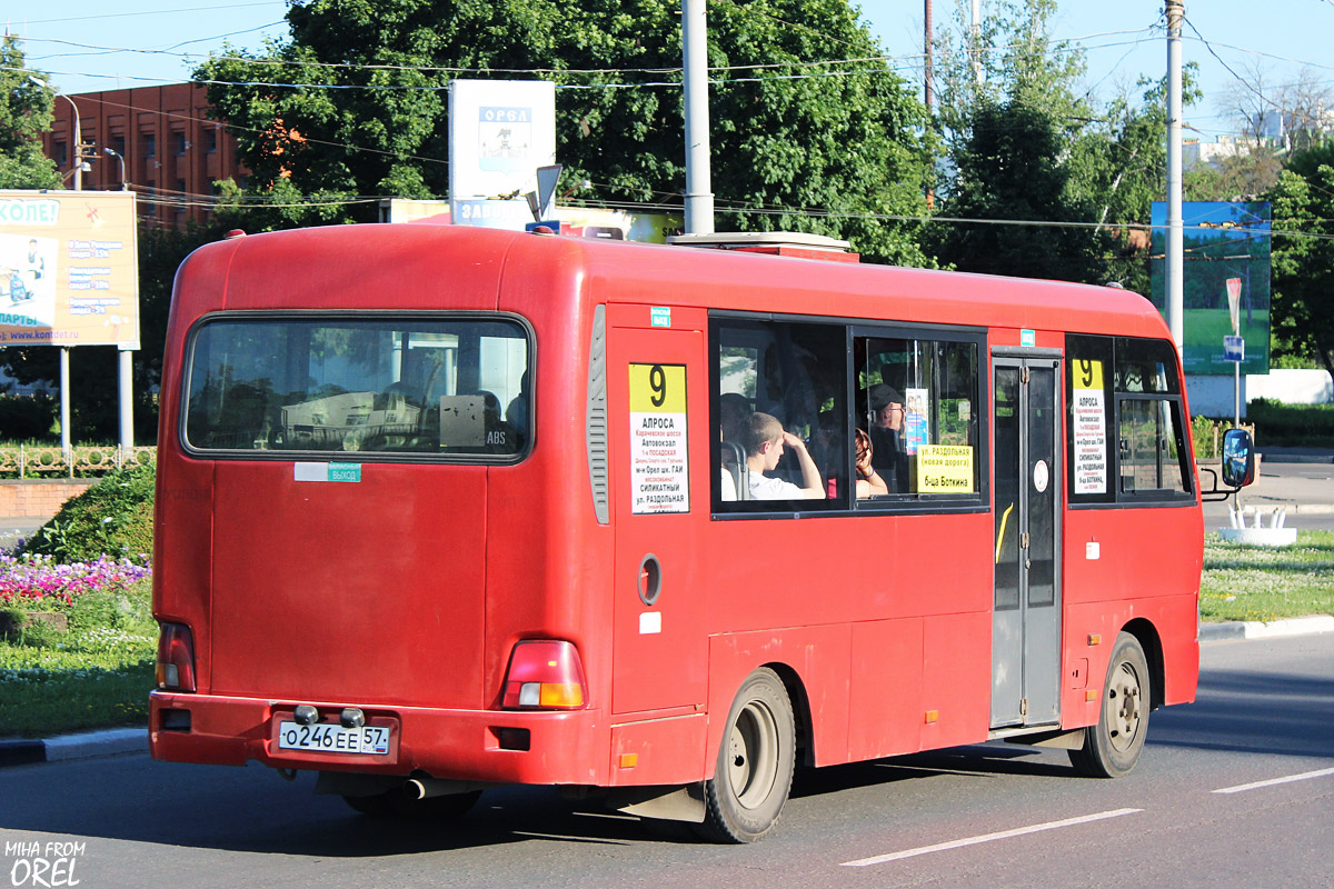 Oryol region, Hyundai County LWB (TagAZ) # О 246 ЕЕ 57