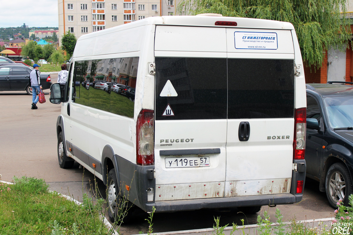Oryol region, Nizhegorodets-2227SK (Peugeot Boxer) # У 119 ЕЕ 57