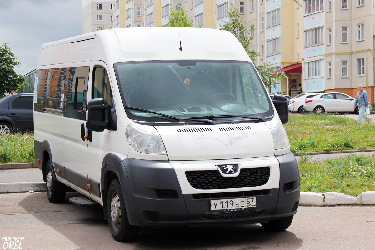Oryol region, Nizhegorodets-2227SK (Peugeot Boxer) # У 119 ЕЕ 57