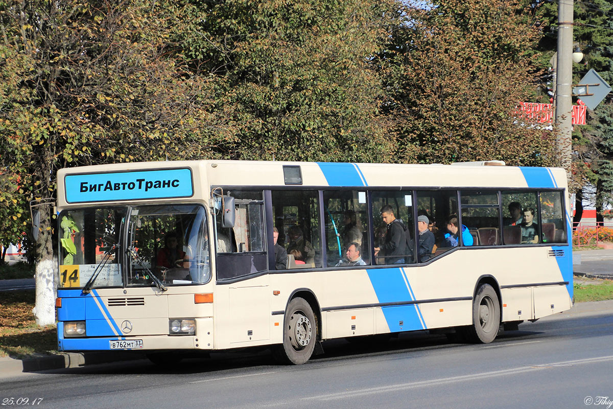 Vladimir region, Mercedes-Benz O405N2 # В 762 МТ 33
