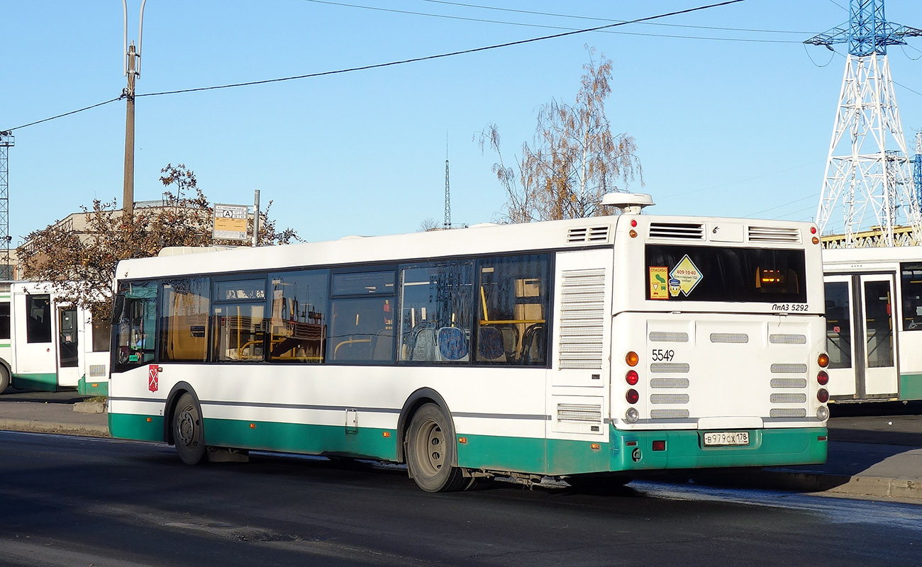 Saint Petersburg, LiAZ-5292.60 # 5549