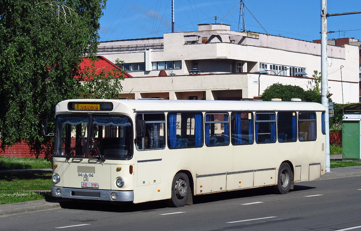 Brest region, MAN 789 SÜ240 # АЕ 3181