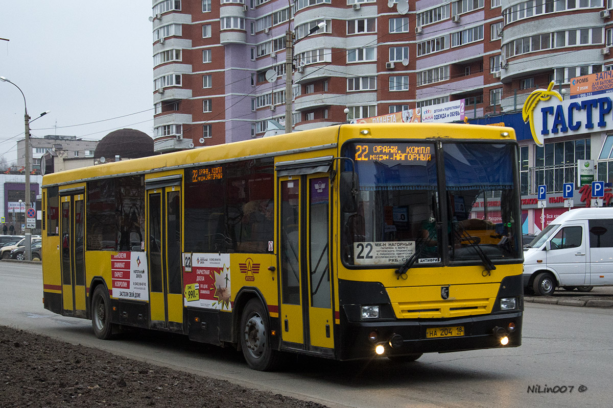 Udmurtia, NefAZ-5299-20-32 # НА 204 18