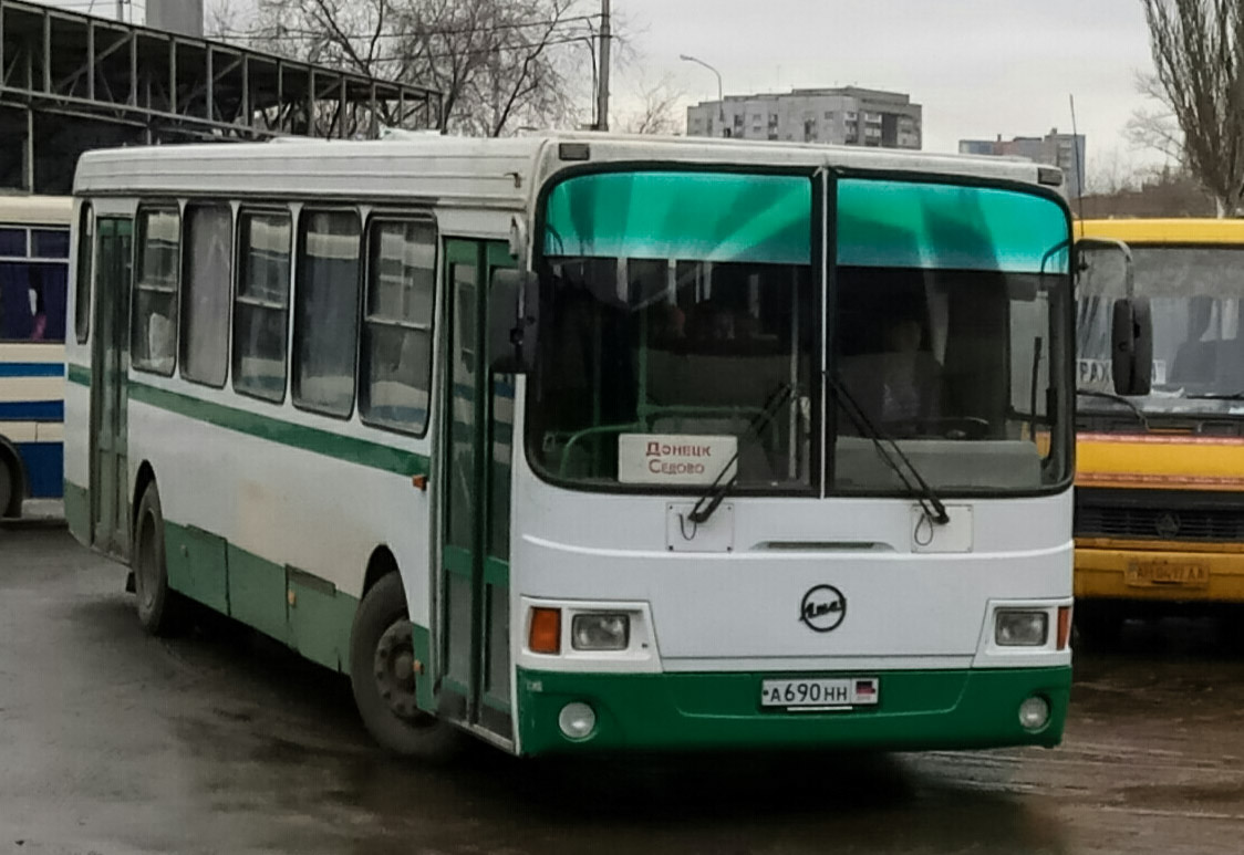 Донецкая область, ЛиАЗ-5256.35-01 № А 690 НН — Фото — Автобусный транспорт