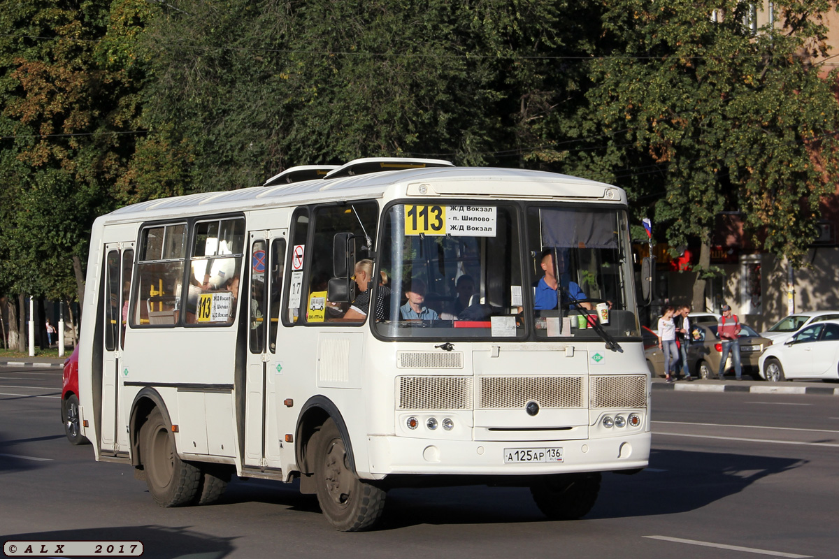 Воронежская область, ПАЗ-320540-22 № А 125 АР 136 — Фото — Автобусный  транспорт