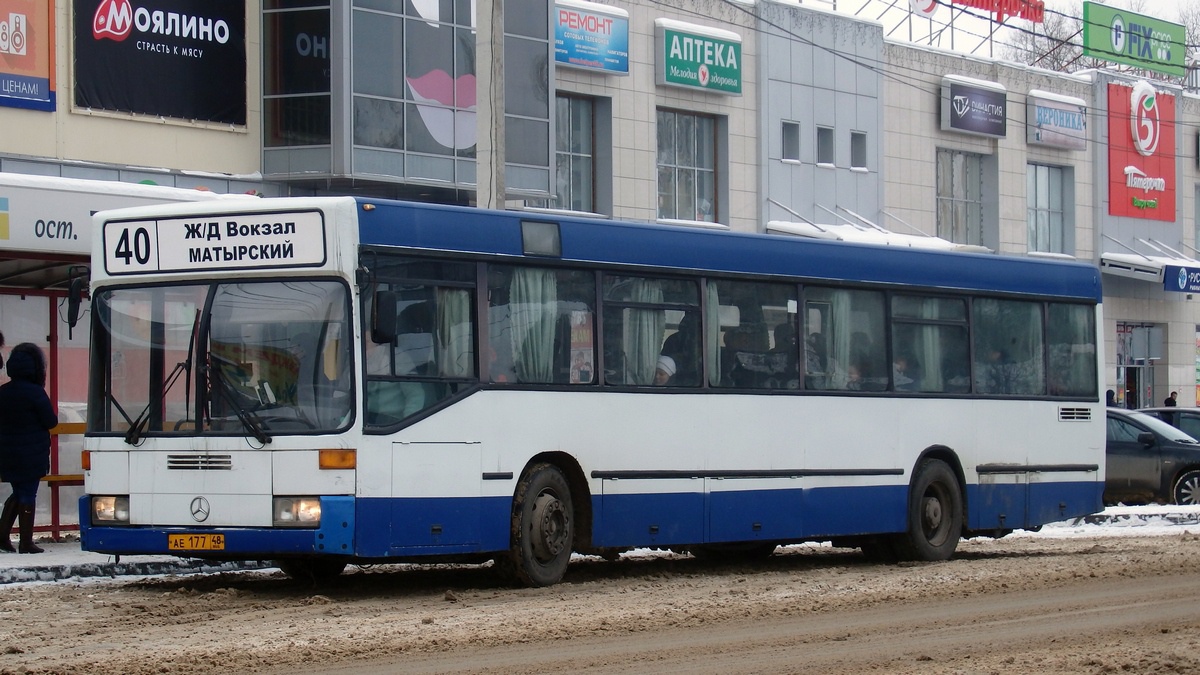 Липецкая область, Mercedes-Benz O405N № АЕ 177 48 — Фото — Автобусный  транспорт