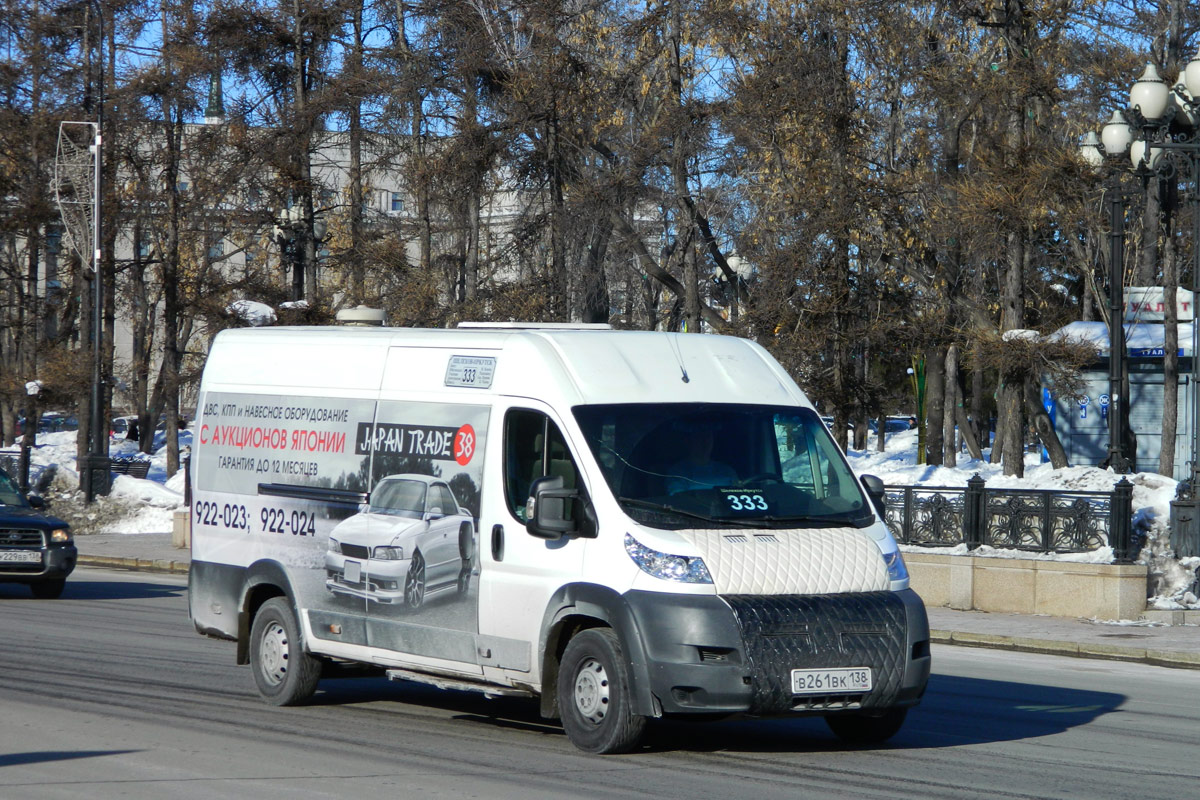 Иркутская область, Авто Вектор 454222 (Citroёn Jumper) № В 261 ВК 138 —  Фото — Автобусный транспорт