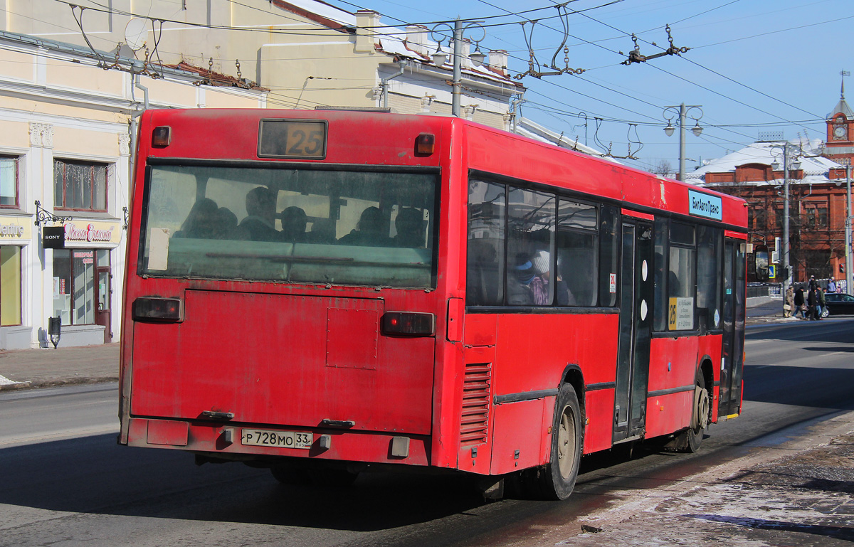 Vladimir region, Mercedes-Benz O405N2 # Р 728 МО 33