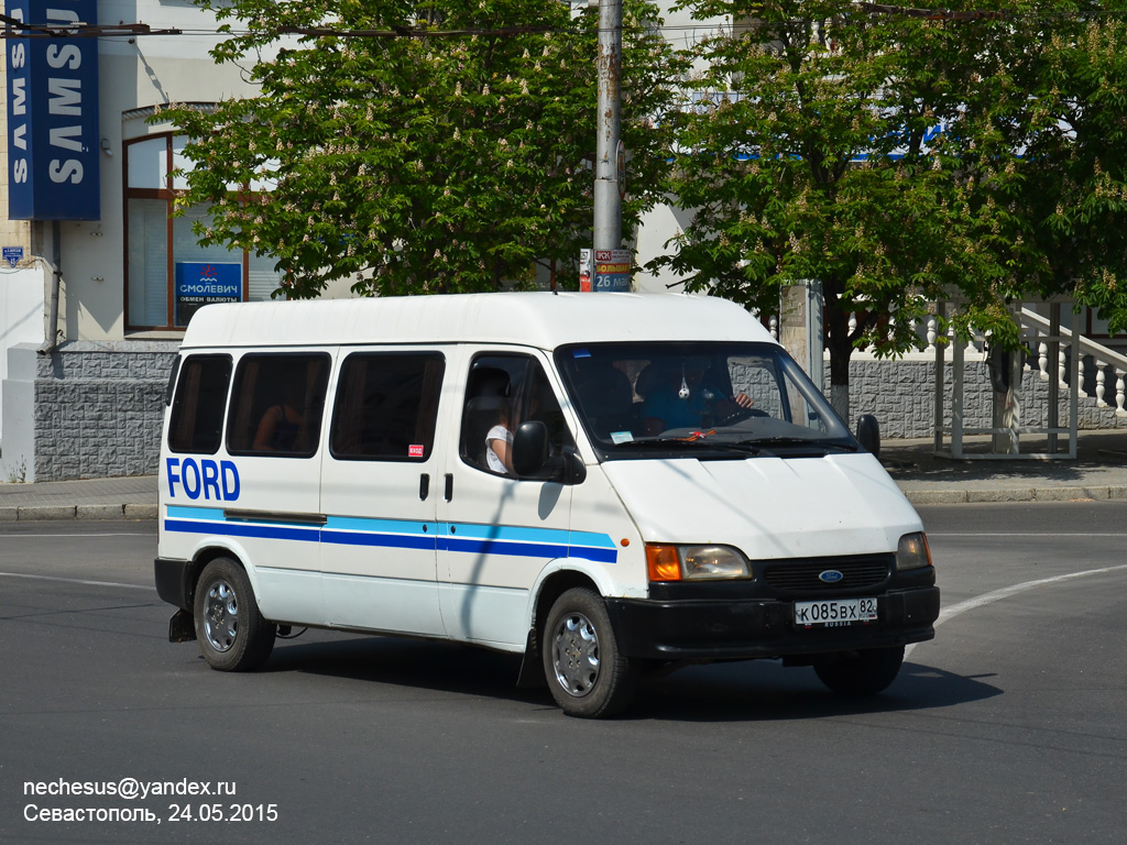 Республика Крым, Ford Transit № К 085 ВХ 82 — Фото — Автобусный транспорт