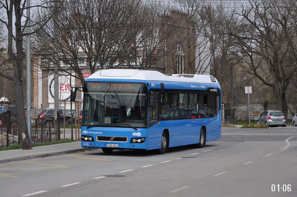 Hungary, Volvo 7700 Hybrid # PHG-644