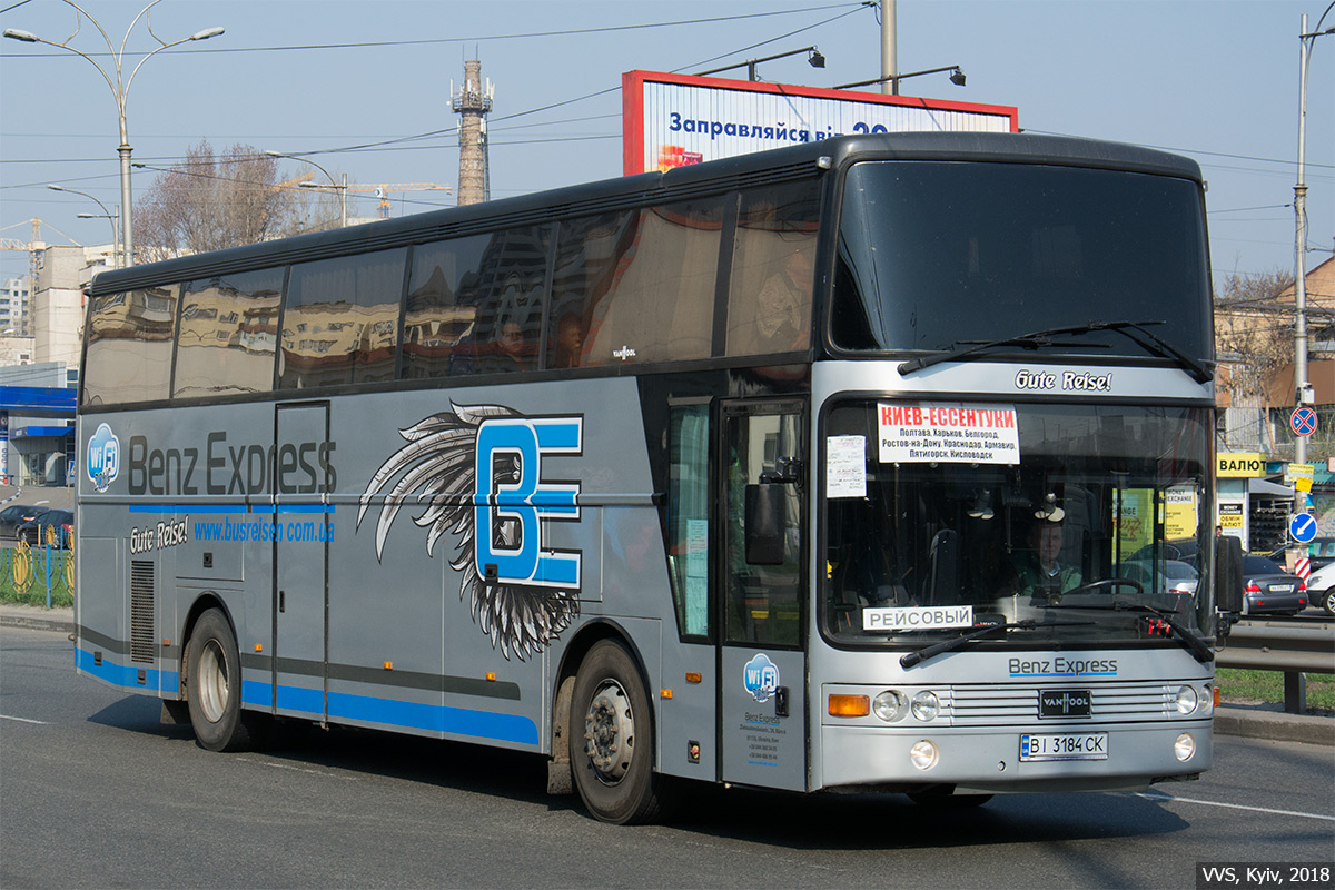 Полтавская область, Van Hool T816 Altano № BI 3184 CK — Фото — Автобусный  транспорт