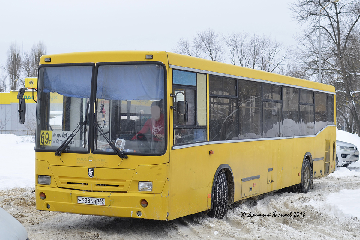 Воронежская область, НефАЗ-5299-10-15 № В 538 АН 136 — Фото — Автобусный  транспорт