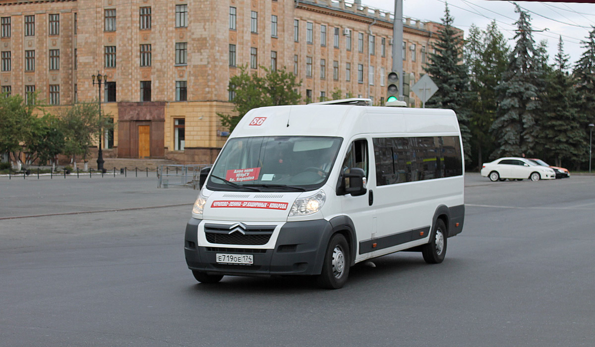 Челябинская область, Авто Вектор 454222 (Citroёn Jumper) № Е 719 ОЕ 174 —  Фото — Автобусный транспорт