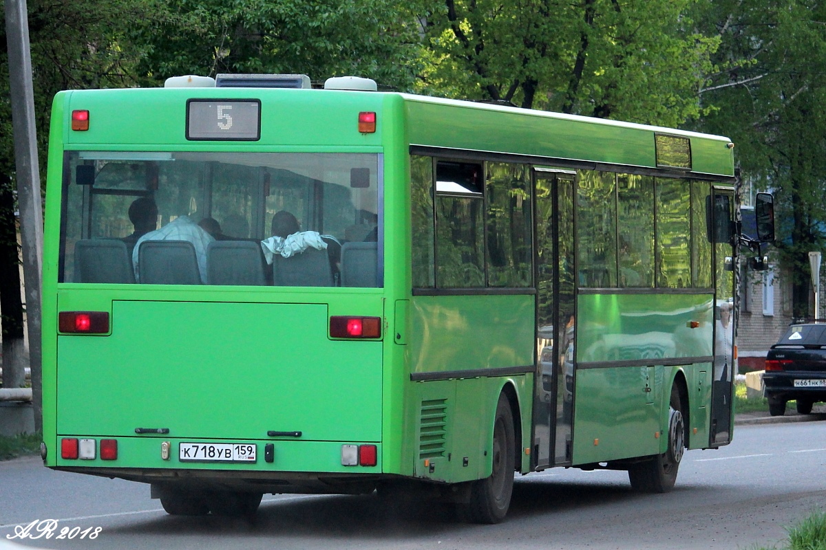 Lipetsk region, Mercedes-Benz O407 # К 718 УВ 159