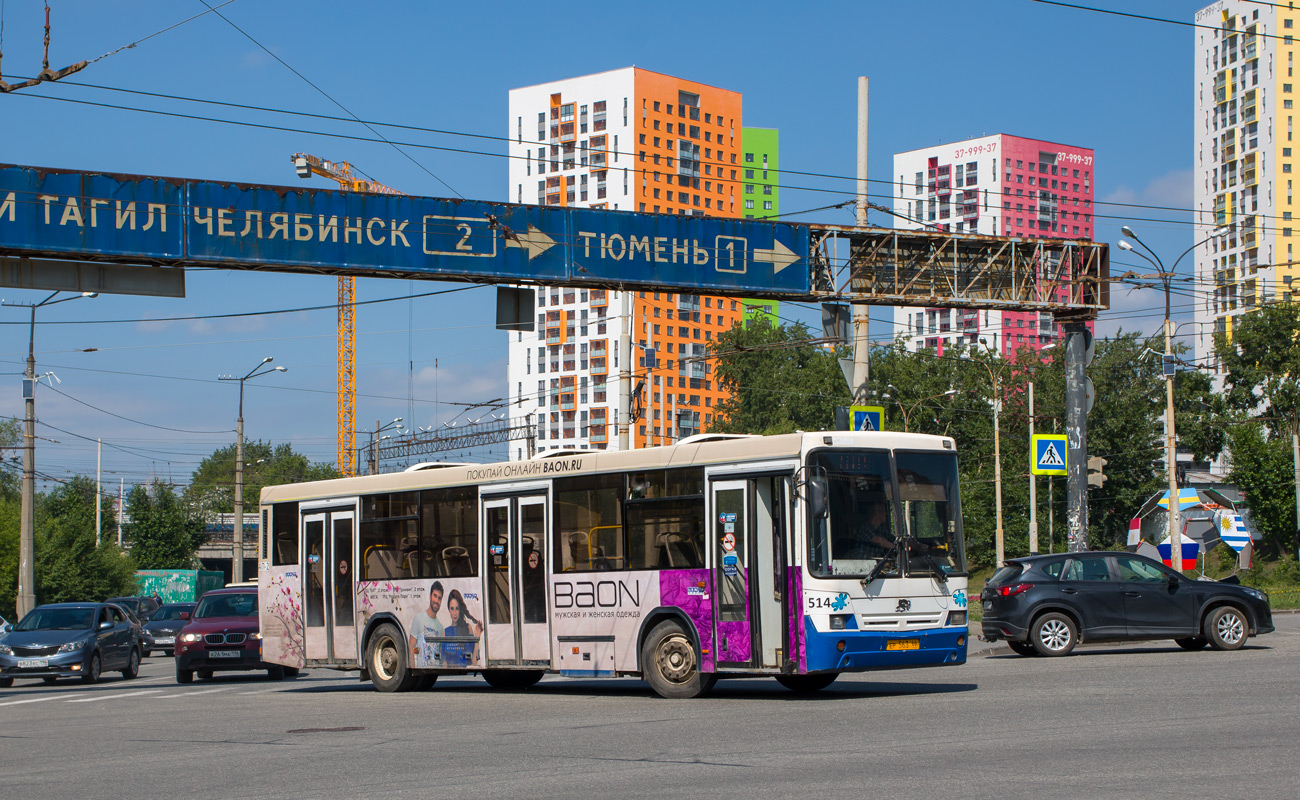 Sverdlovsk region, NefAZ-5299-20-32 # 514