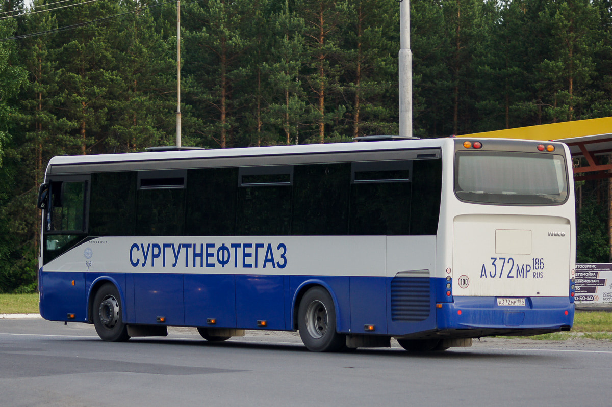 Ханты-Мансийский АО, Irisbus Crossway 12M № 7153 — Фото — Автобусный  транспорт