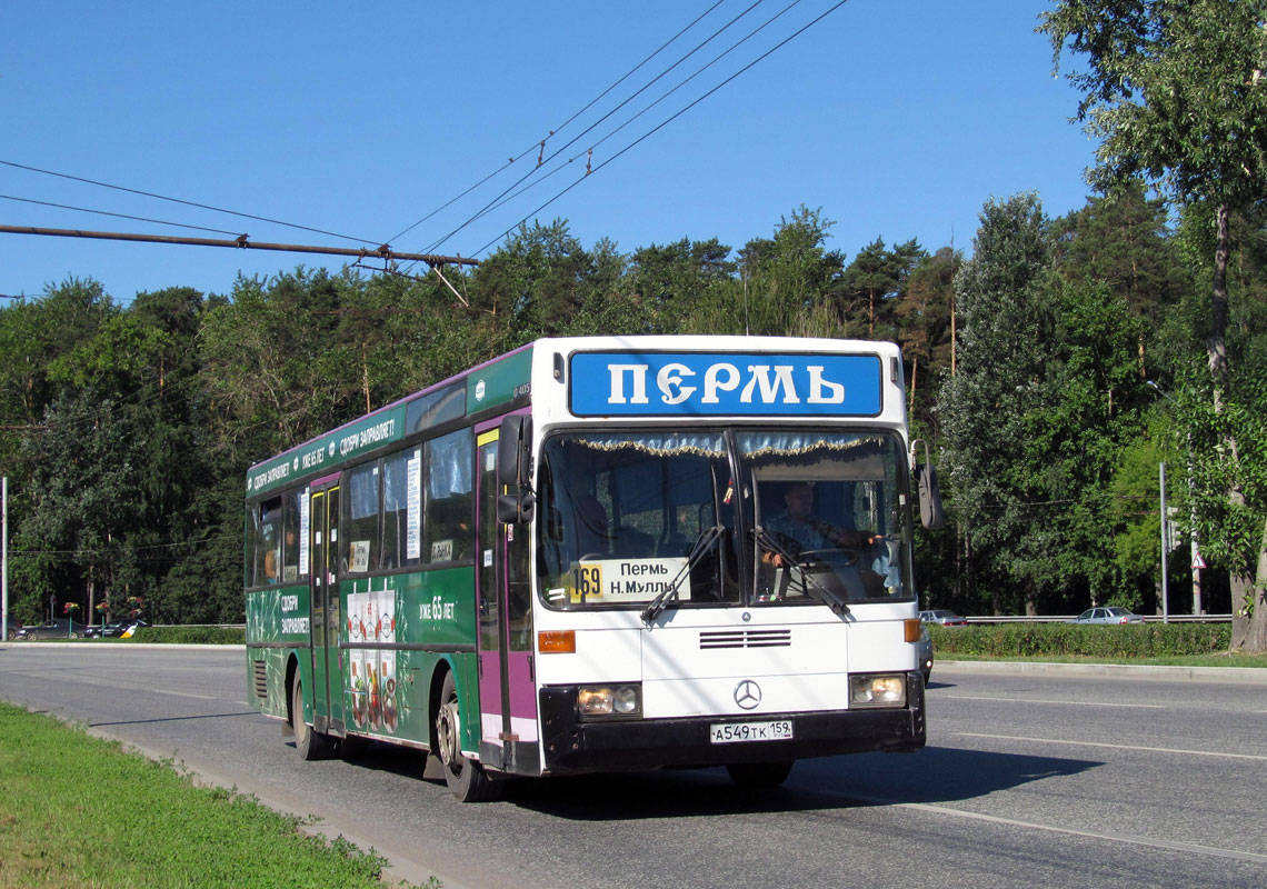 Perm region, Mercedes-Benz O405 # А 549 ТК 159