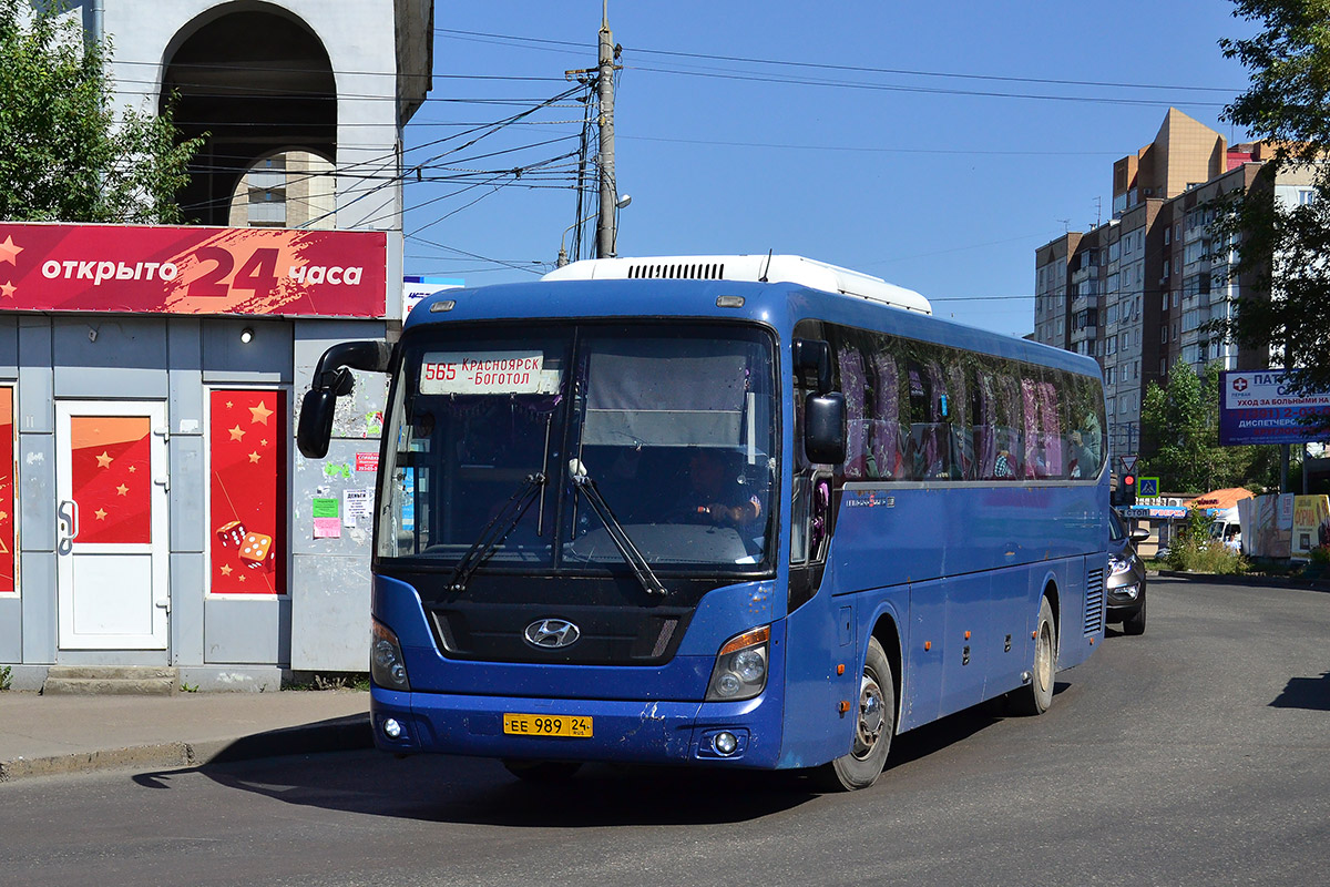 Красноярский край, Hyundai Universe Space Luxury № ЕЕ 989 24 — Фото —  Автобусный транспорт