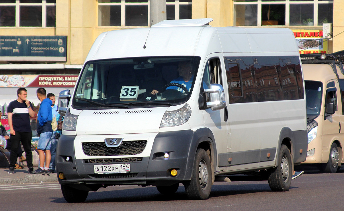 Забайкальский край, Нижегородец-2227SK (Peugeot Boxer) № А 122 ХР 154 —  Фото — Автобусный транспорт