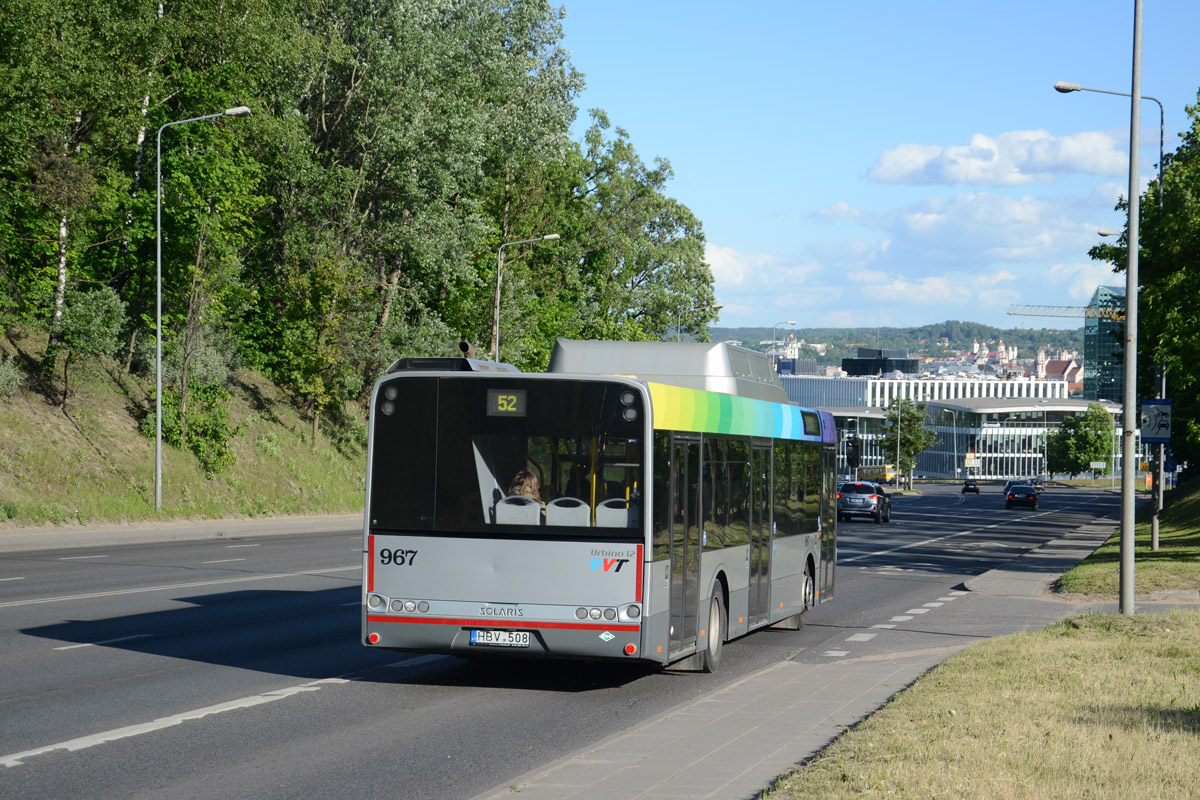 Lithuania, Solaris Urbino III 12 CNG # 967