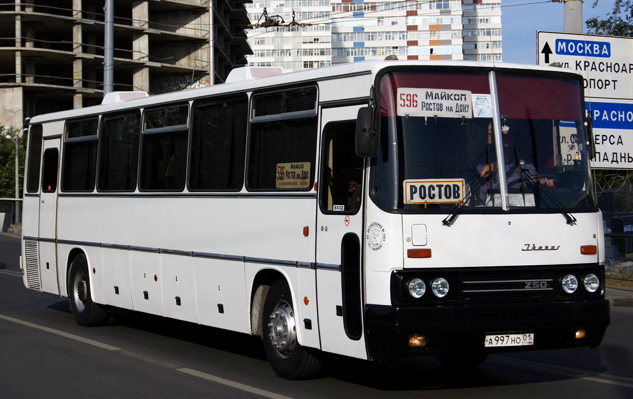 Адыгея, Ikarus 250.59 № А 997 НО 01 — Фото — Автобусный транспорт