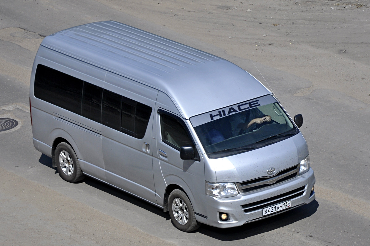 Алтайский край, Toyota HiAce (H200) № Х 421 АМ 138 — Фото — Автобусный  транспорт