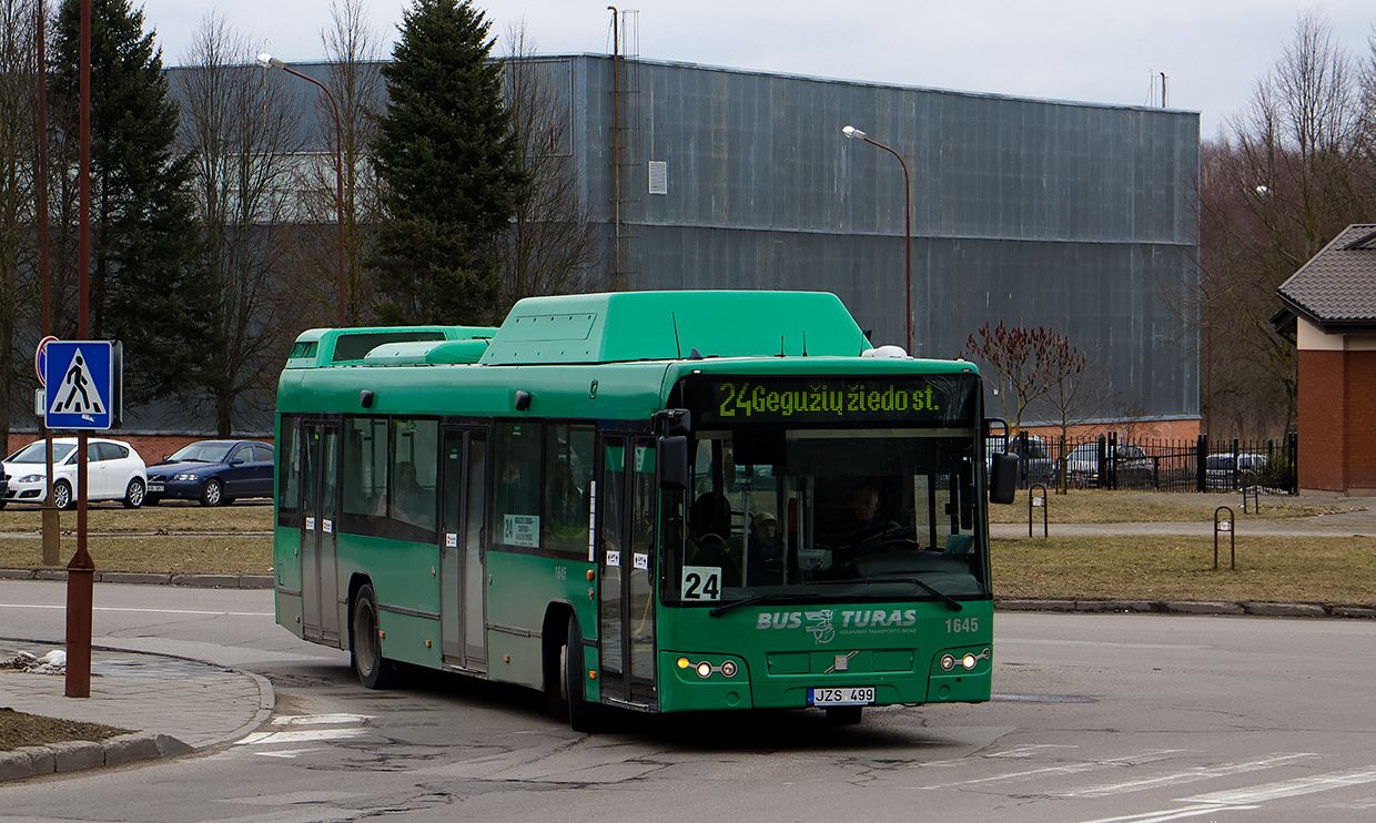 Lithuania, Volvo 7700 CNG # 1645