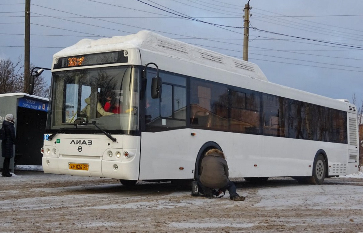 Чувашия, ЛиАЗ-5292.67 (CNG) № 4483 — Фото — Автобусный транспорт